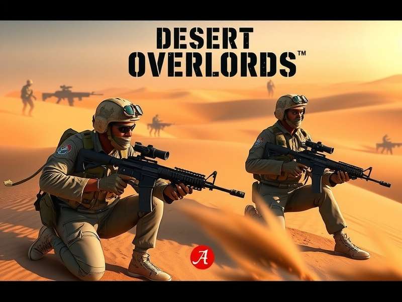 Desert Overlords Development Team at Daman Games Mumbai Office with military consultants